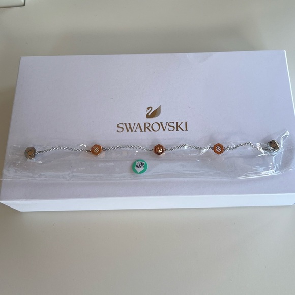 Swarovski Rose Gold Hexagon Remix Collection Bracelet Brand New - Picture 3 of 6